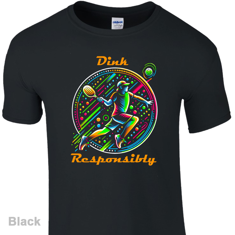Pickleball T-Shirt - Fitted Softstyle and Loose style