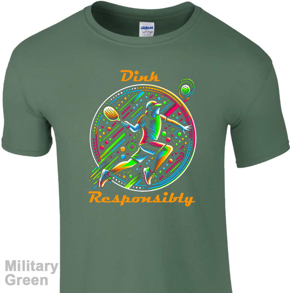Pickleball T-Shirt - Fitted Softstyle and Loose style